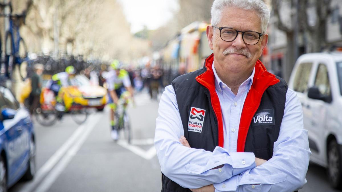 El Director general de la Volta Ciclista a Catalunya, Rubèn Peris