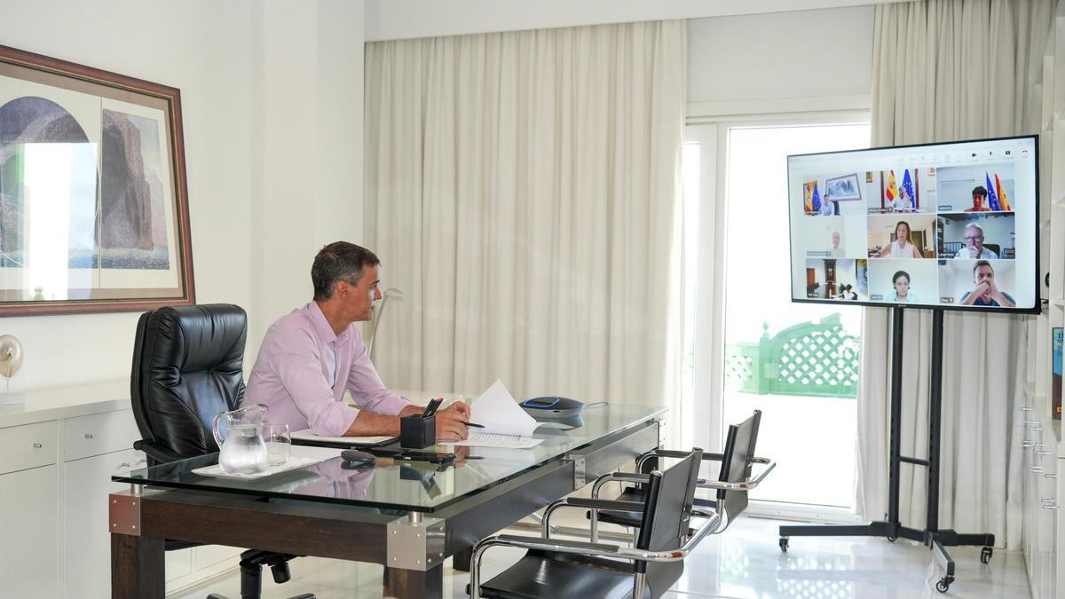 CRISIS CEUTA | Sánchez preside una reunión de coordinación sobre la situación actual en Ceuta