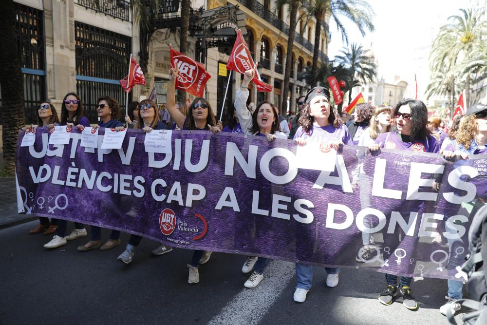 Manifestación 1 de Mayo en València