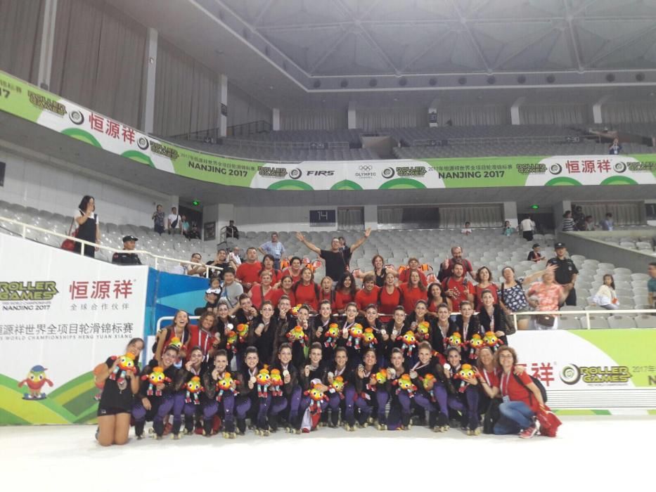 Olot i Girona, primer i segon al Mundial de patinatge artístic