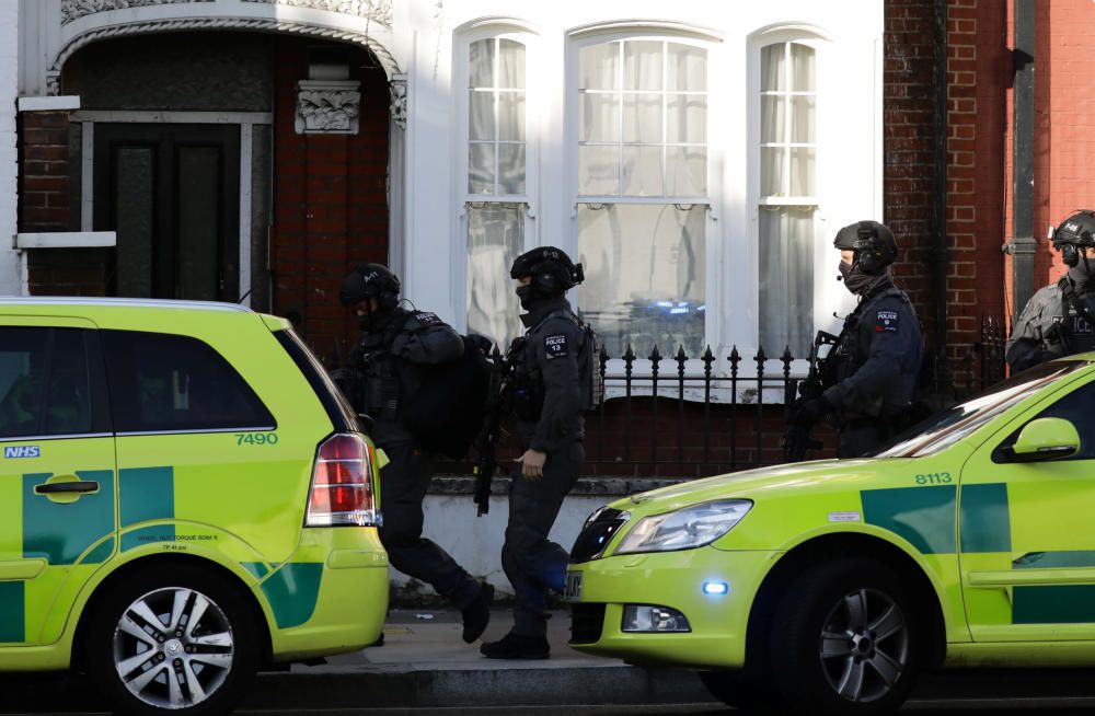 Explosión en el Metro de Londres