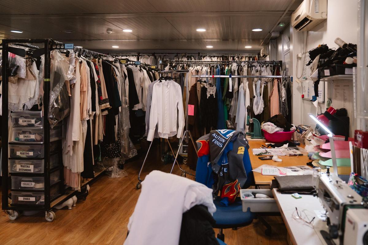 En el taller de Vestuario de Tania trabajan 15 personas.