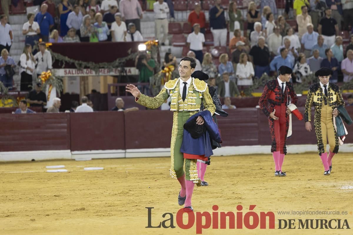 Cuarta corrida en la Feria Taurina de Murcia (Castella, Manzanares y Ureña)