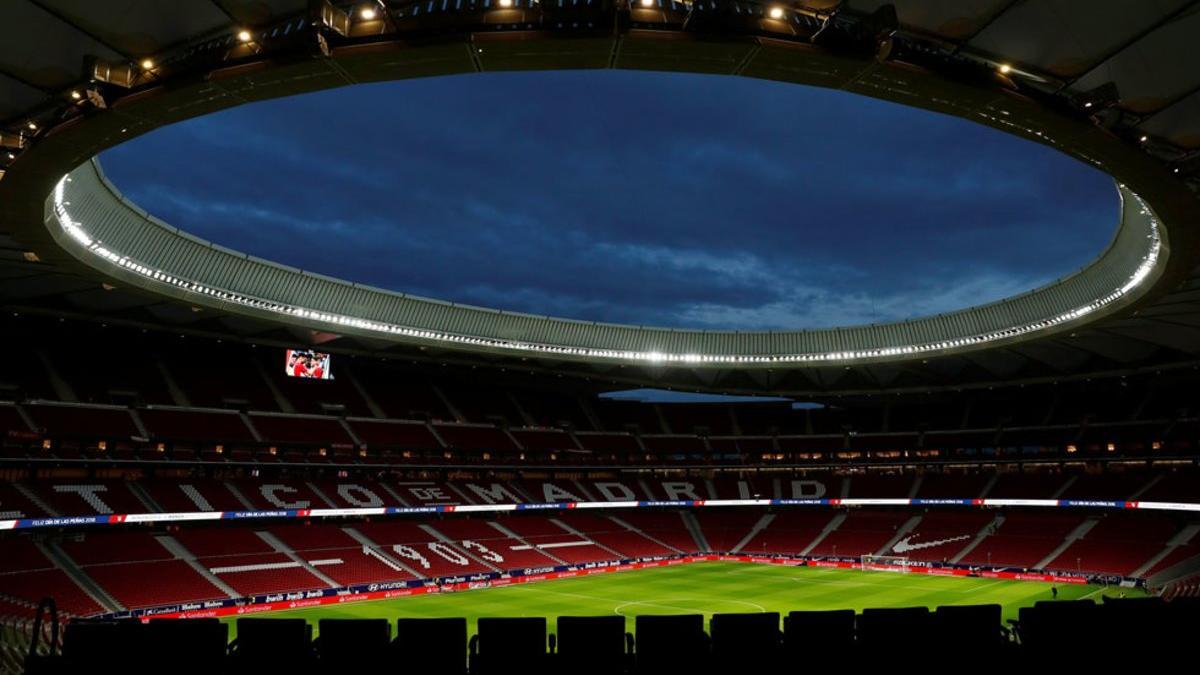 El Estadio Metropolitano se prepara para la final de la UEFA Champions League