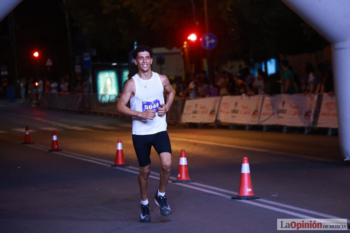 Las mejores imágenes de la carrera nocturna de Murcia