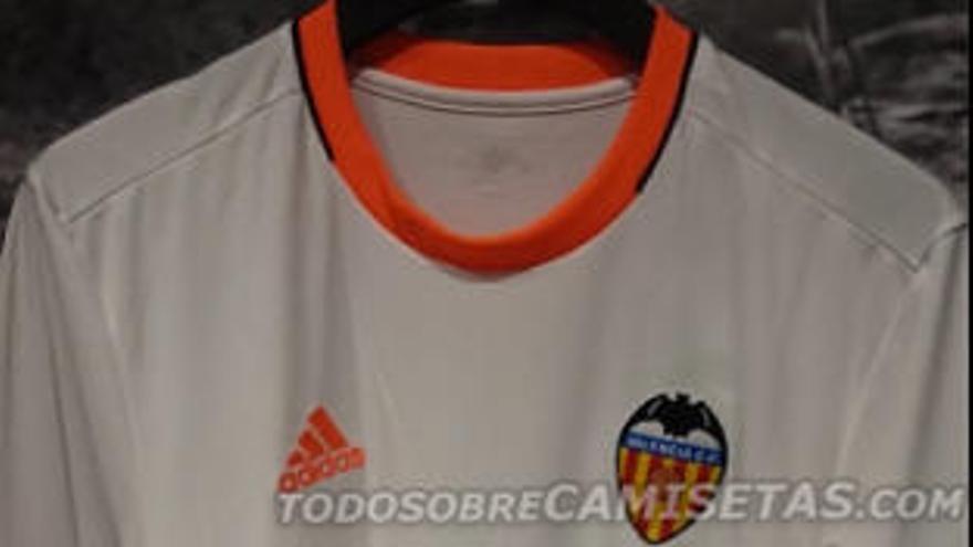 Esta es la nueva camiseta del Valencia 16/17