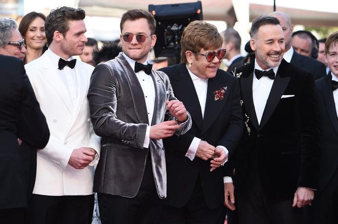 Elton John en el estreno de 'Rocketman' en Cannes