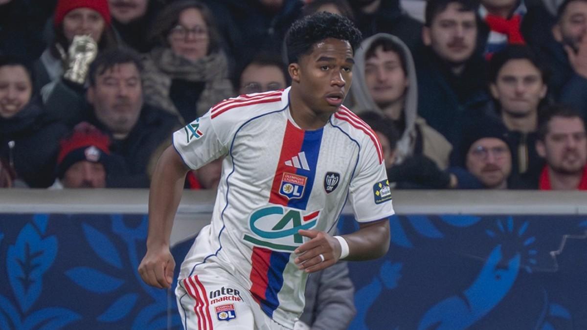 Primeras imágenes de Endrick con el Olympique de Lyon