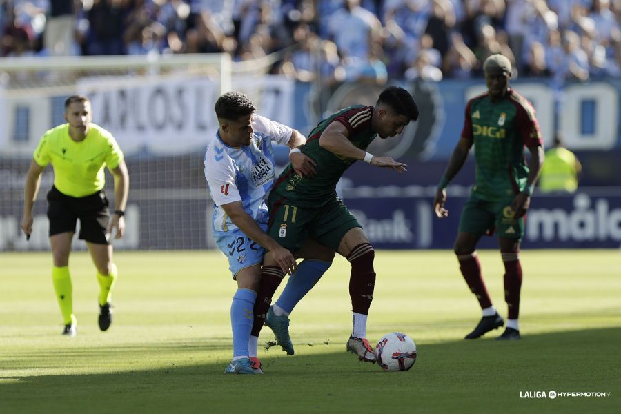 EN IMÁGENES: El empate del Oviedo en su visita a Málaga (0-0)