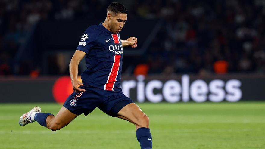 Achraf en zona mixta: “El Girona ha mostrado mucha personalidad, con balón y sin balón”