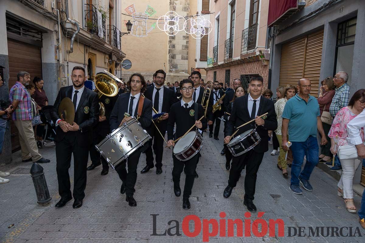 Procesión del Baño y parlamento en las Fiestas de Caravaca