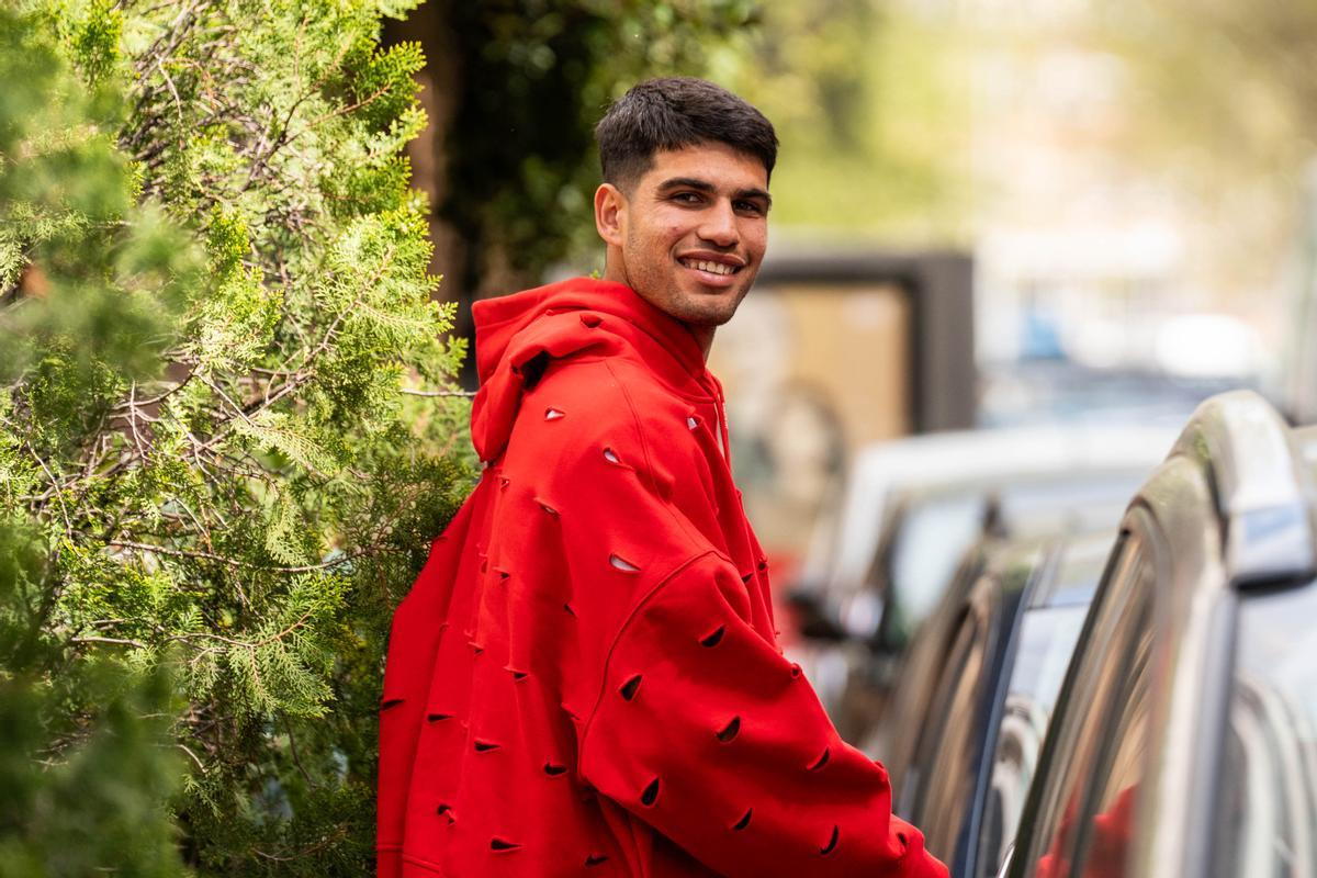 El tenista Carlos Alcaraz será baja en Montecarlo.