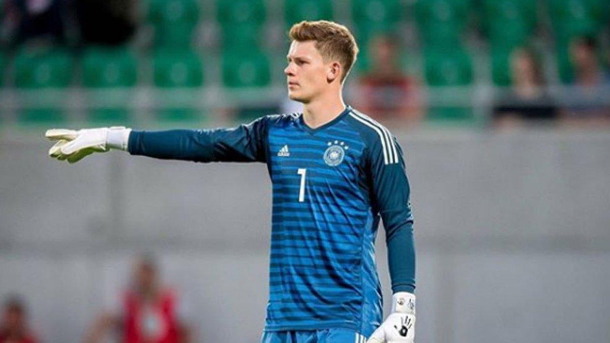 Alexander Nübel en el Europeo de Italia Sub-21