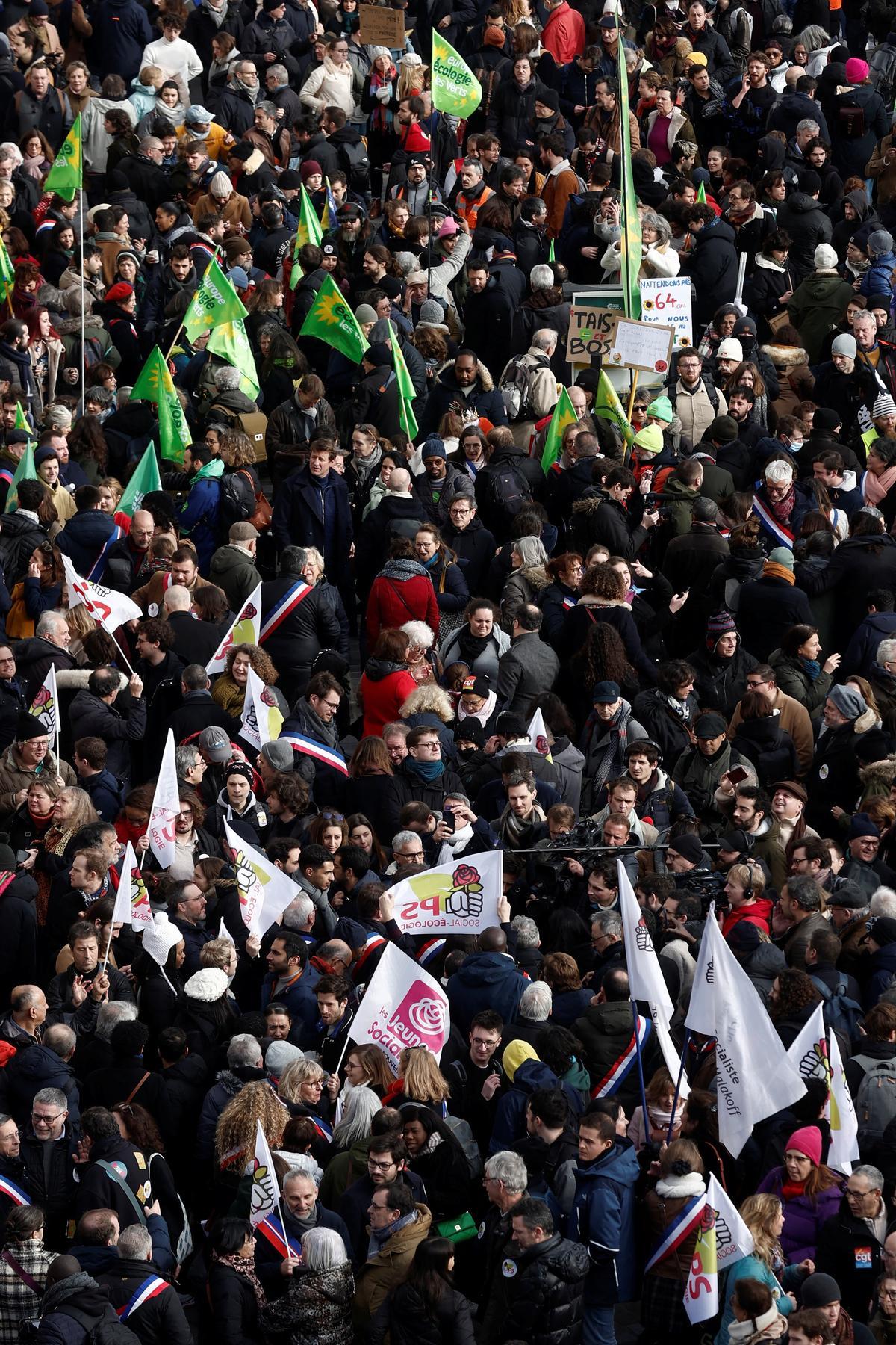 Segundo día de huelgas y manifestaciones en Francia