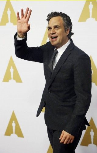 Mark Ruffalo arrives at the 88th Academy Awards nominees luncheon in Beverly Hills