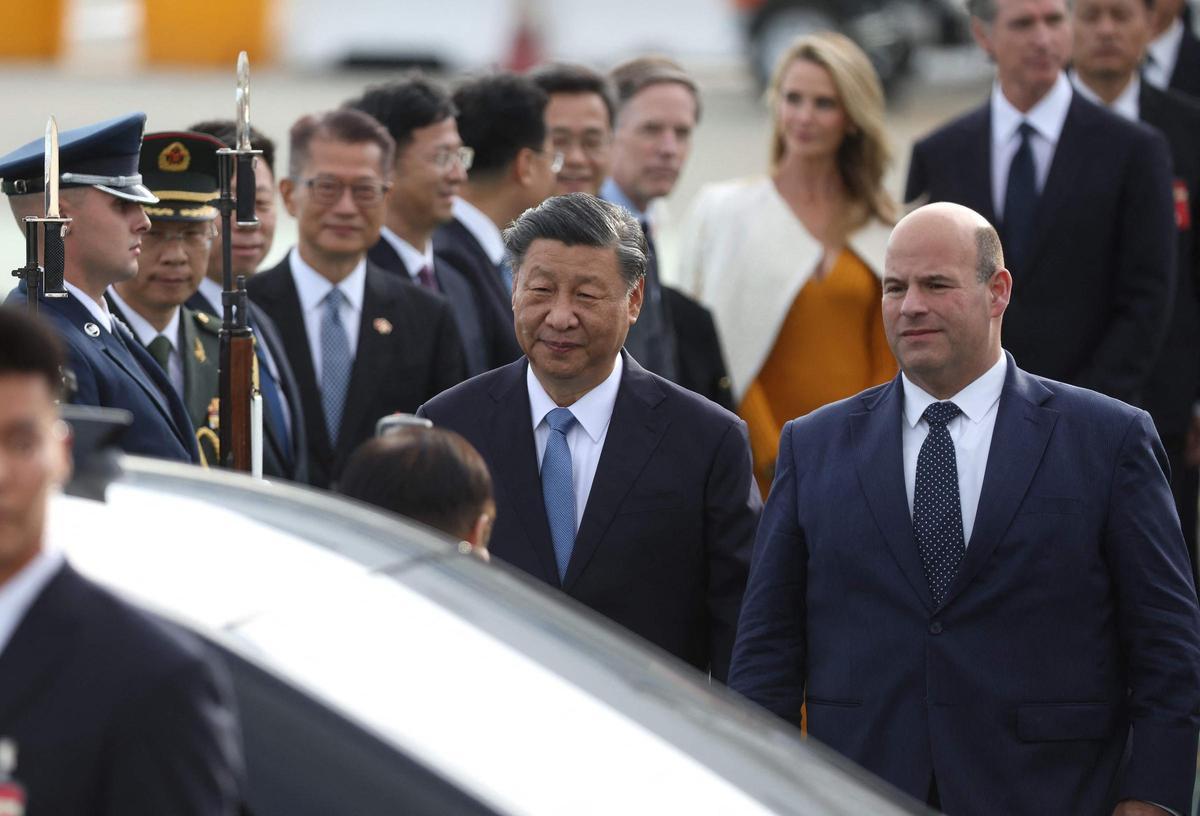 Xi Jinping llega a San Francisco para reunirse con Biden