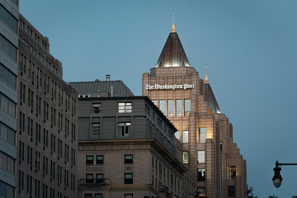 Archivo - Imagen de archivo de la sede del diario estadounidense 'The Washington Post'.