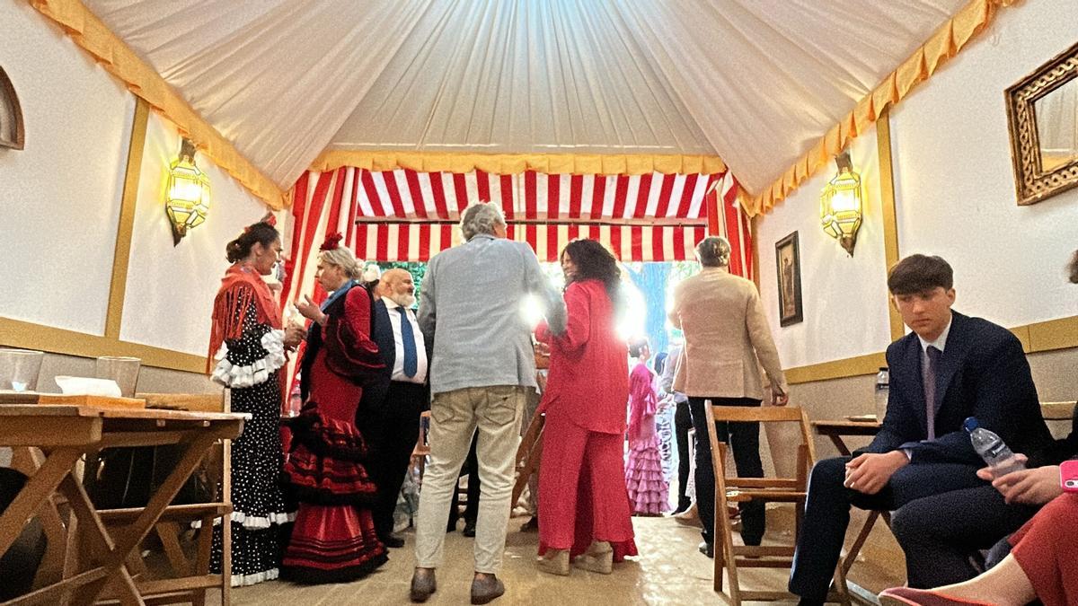 Sábado de Feria de Abril en Sevilla.