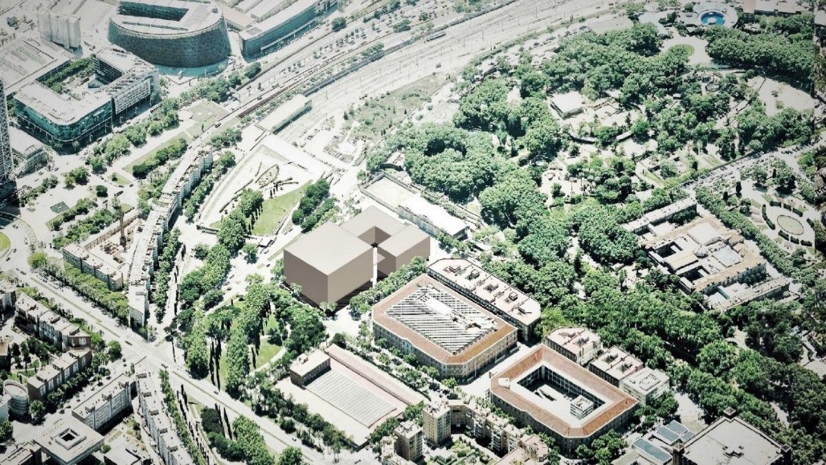 El futuro complejo científico del Antic Mercat del Peix, junto al campus de la Ciutadella.