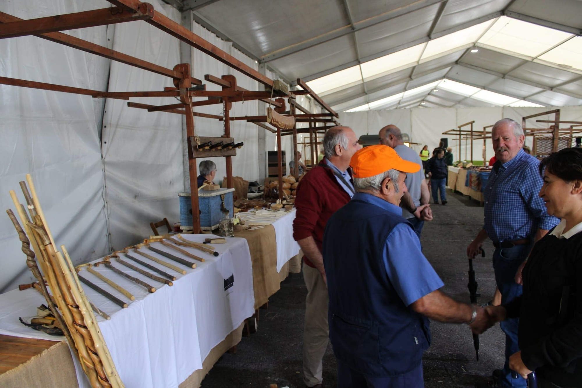 Así es Llangréu Nautral, la feria de las razas autóctonas asturianas que se celebra en pleno centro de Langreo