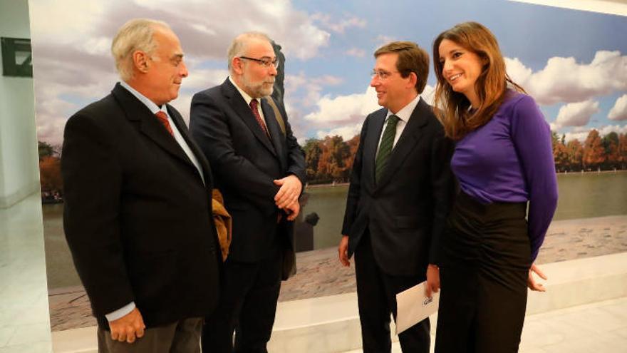 Luis Verde Muntán, Eduardo Valero, José Luis Martínez-Almeida y Andrea Levy.