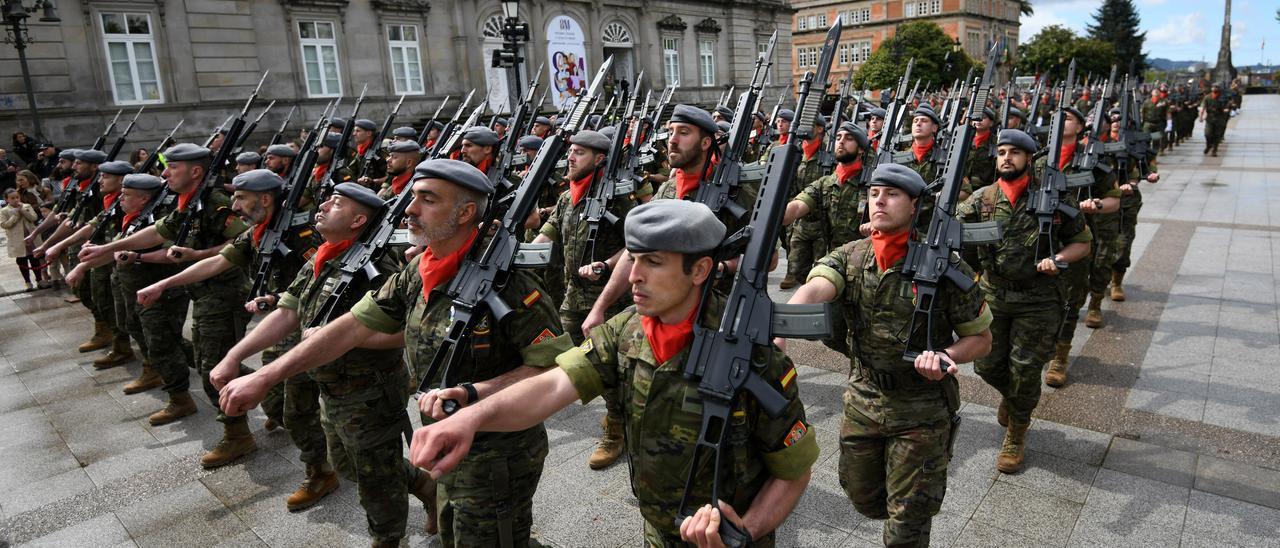 150 años del Regimiento de Infantería Isabel la Católica nº29 de Pontevedra