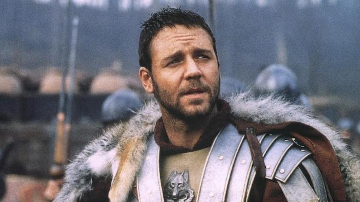 Russell Crowe en 'Gladiator'.