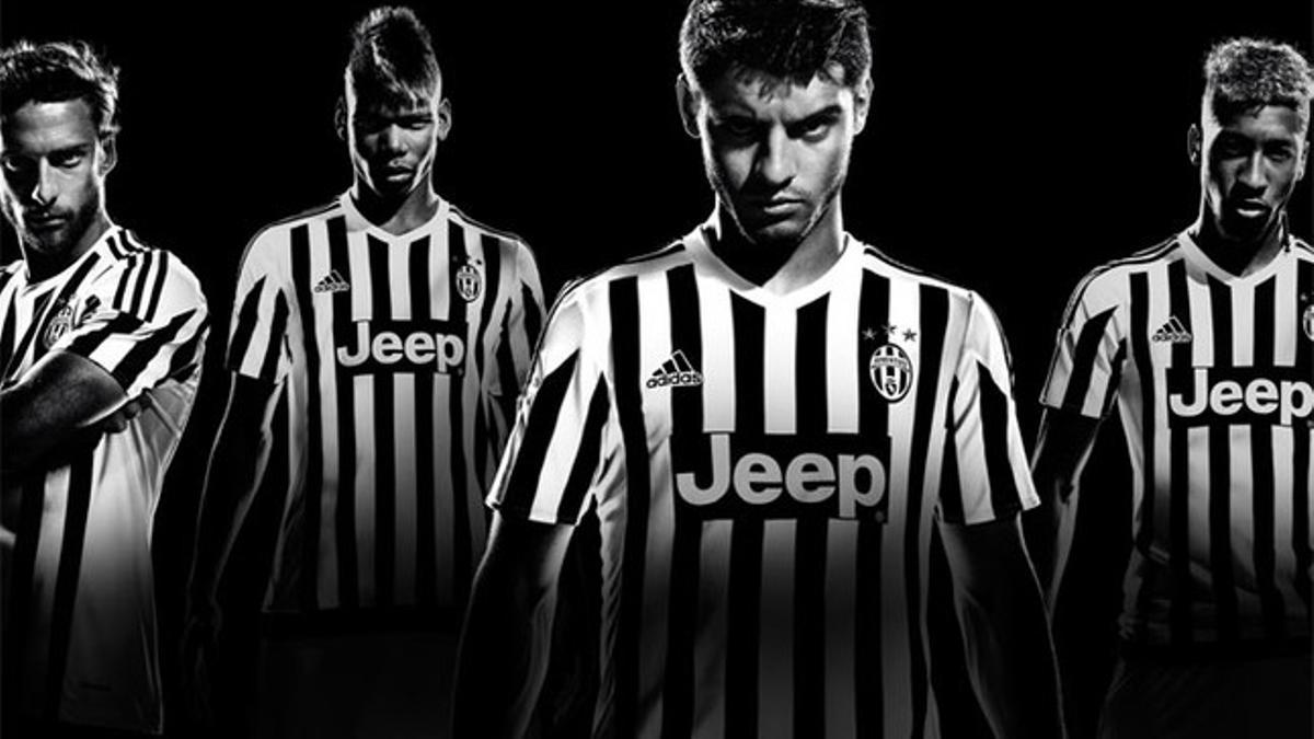Pogba es uno de los protagonistas en la campaña promocional de las nuevas camisetas de la Juventus para la próxima temporada