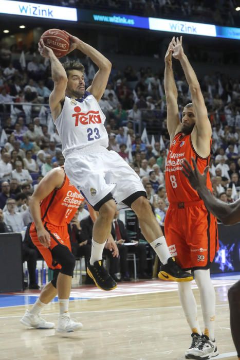 Real Madrid - Valencia Basket, en imágenes