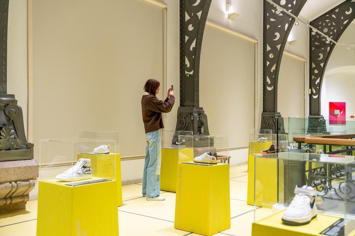 La exposición Nike, diseño en movimiento.