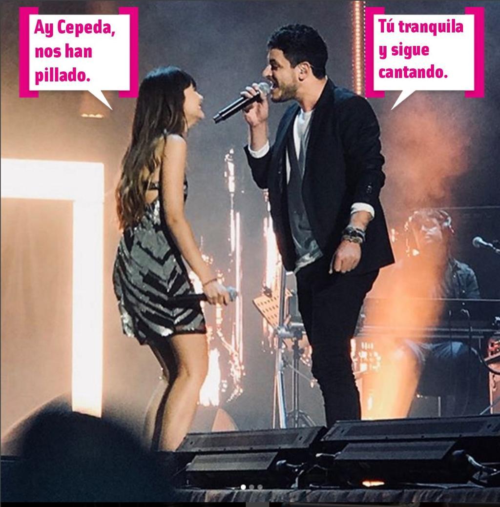 Aitana, Cepeda y la foto que confirma su relación