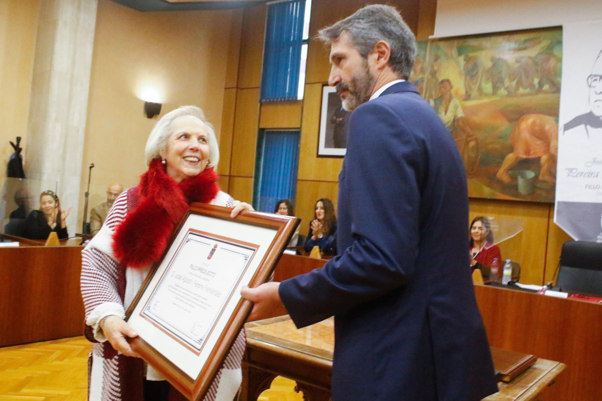 Agustín Pereira Fernández ya es hijo predilecto de Vilagarcía