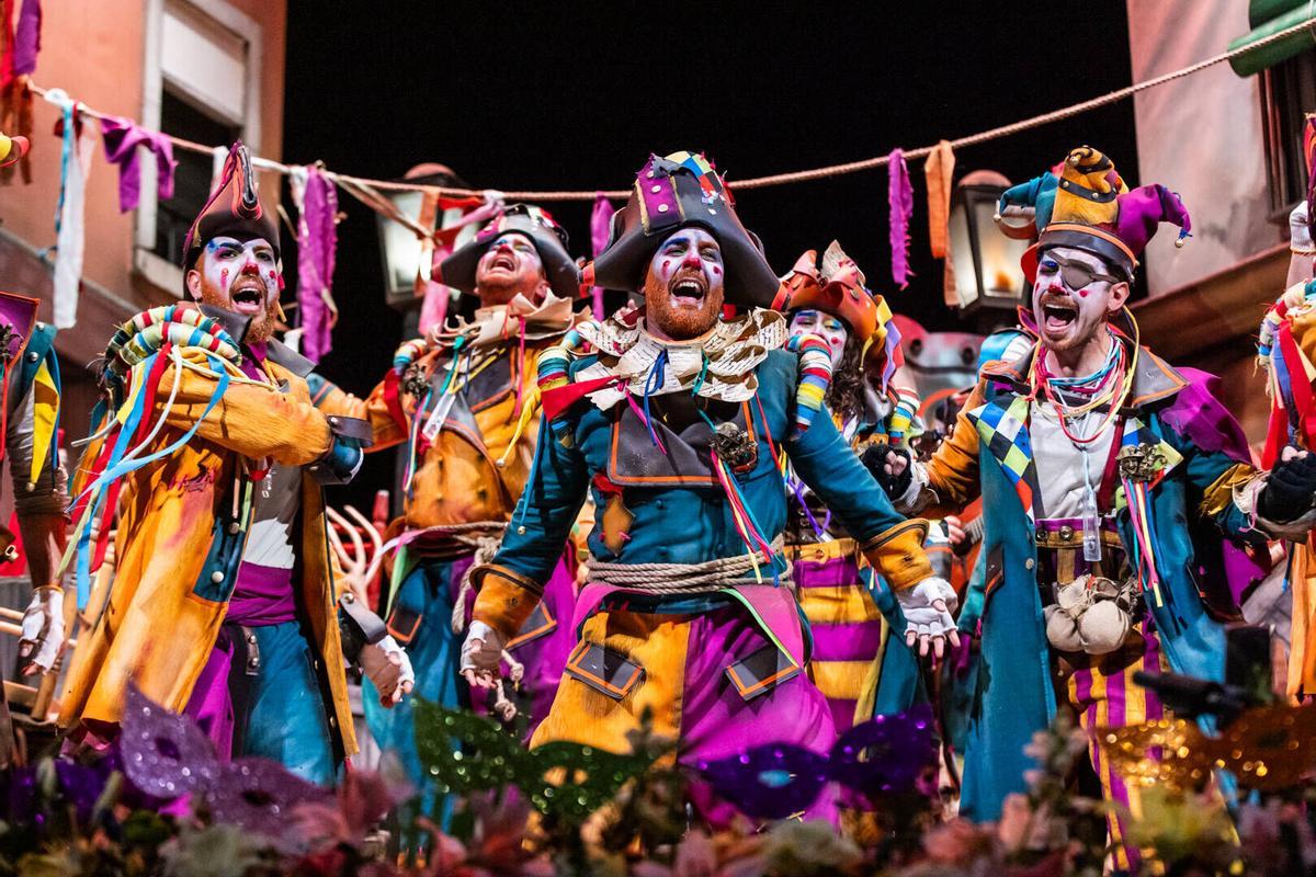 Comparsa 'Los rebeldes'