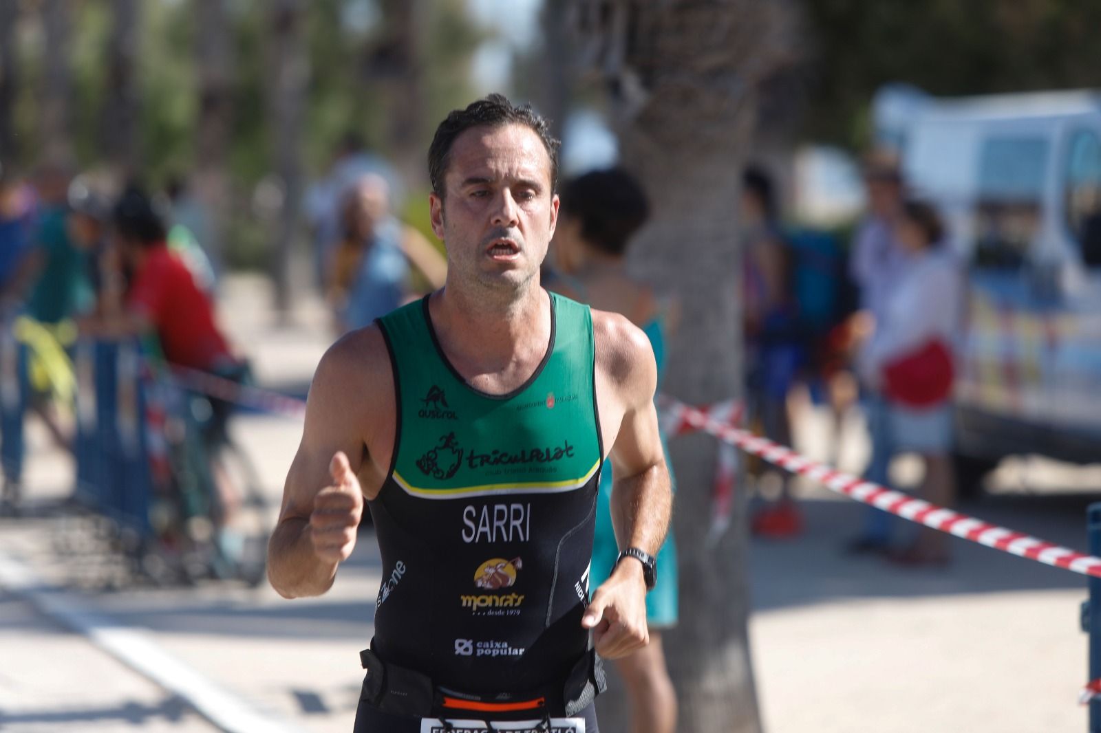 El Triatlón Playa de la Malvarrosa, en imágenes