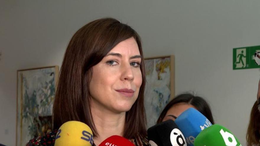 Diana Morant denuncia que los presupuestos del Consell "consagran la discriminación" con la prioridad nacional