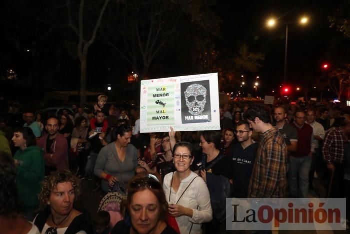 Manifestación en Cartagena por el Mar Menor