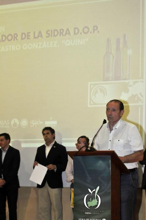 Presentación del VII Salón de la Sidra en el Recito Ferial de Santullano, Mieres