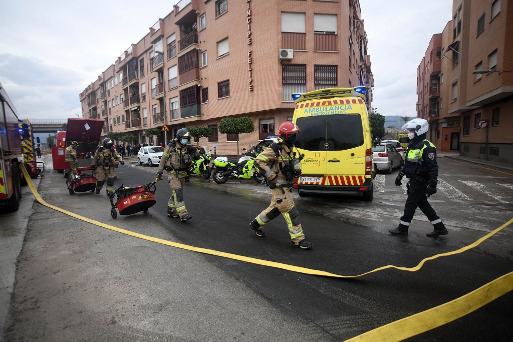 La UDEV de la Policía Nacional organiza una redada en Espinardo