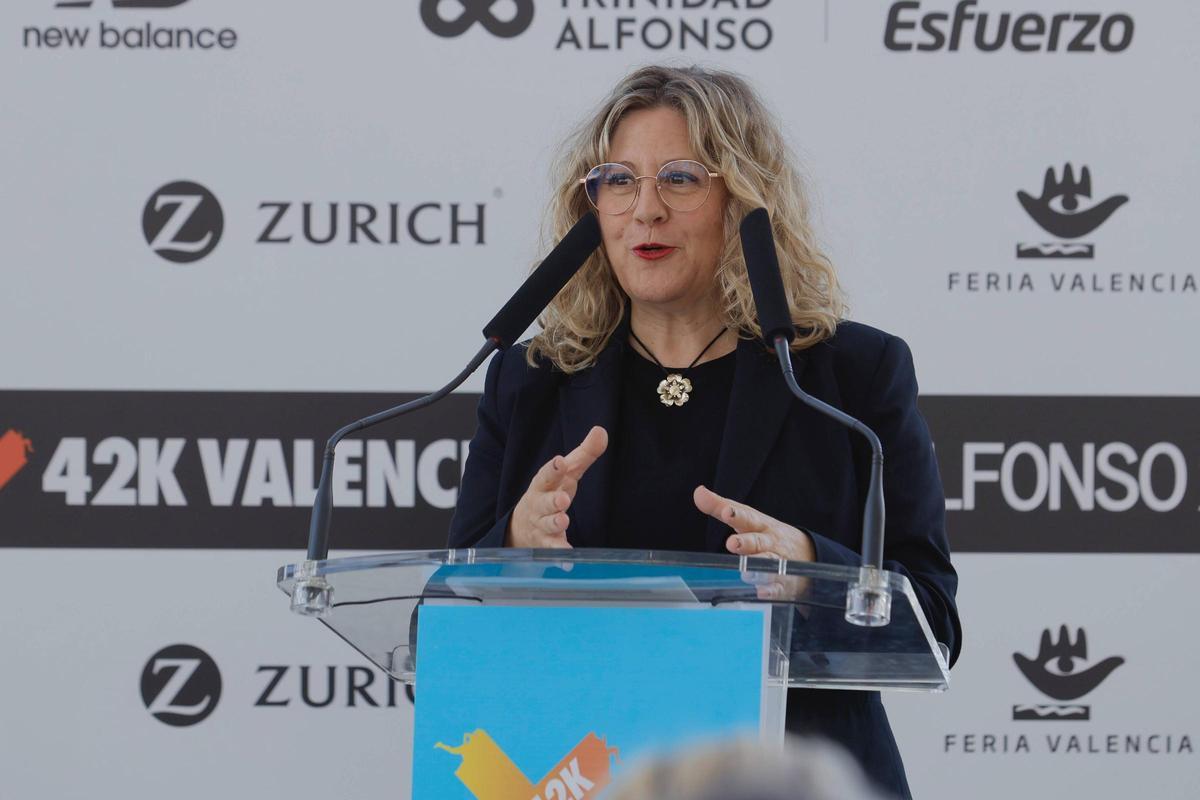 Ana Ortells anunció la renovación del acuerdo con el Maratón