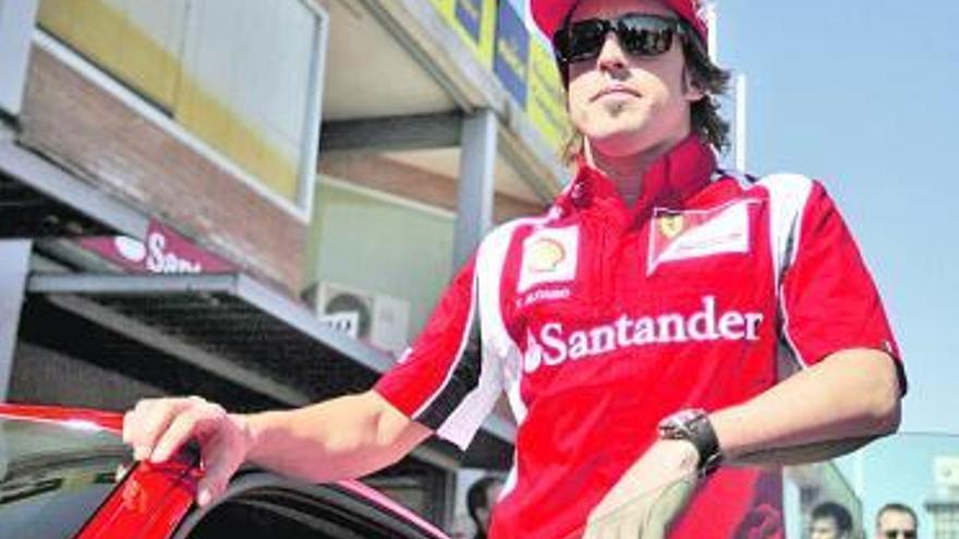 Fernando Alonso, en el Jarama, hace un par de semanas.