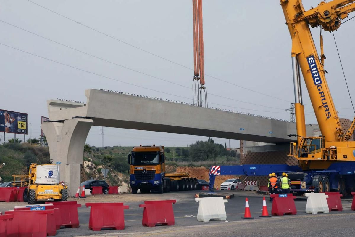 Imágenes de la evolución de las obras de la Ronda Norte