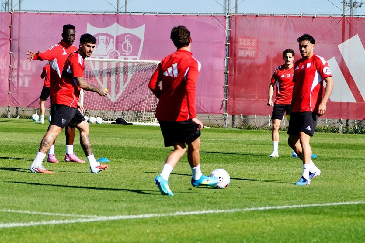 Entrenamiento Sevilla Fútbol Club