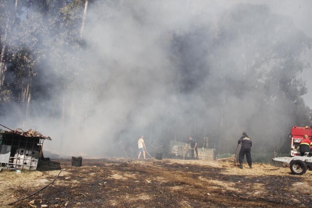 Incendios en Galicia | Segunda jornada de lucha contra el fuego en Cotobade