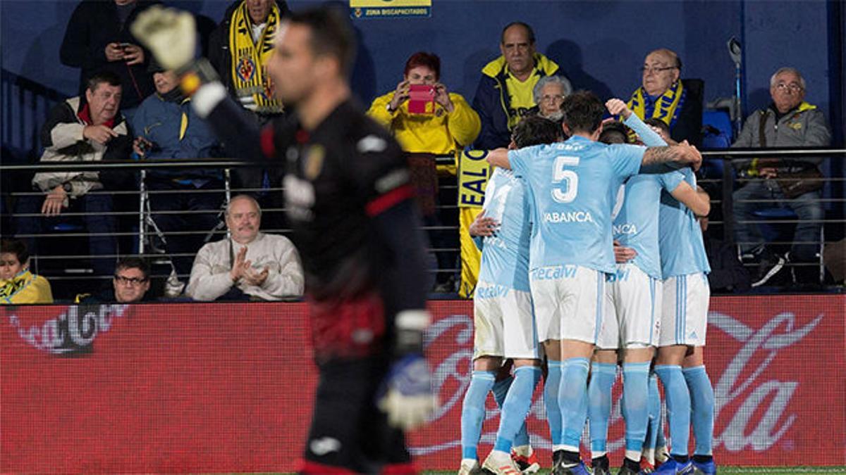 El Villarreal reacciona tarde y pierde ante el Celta