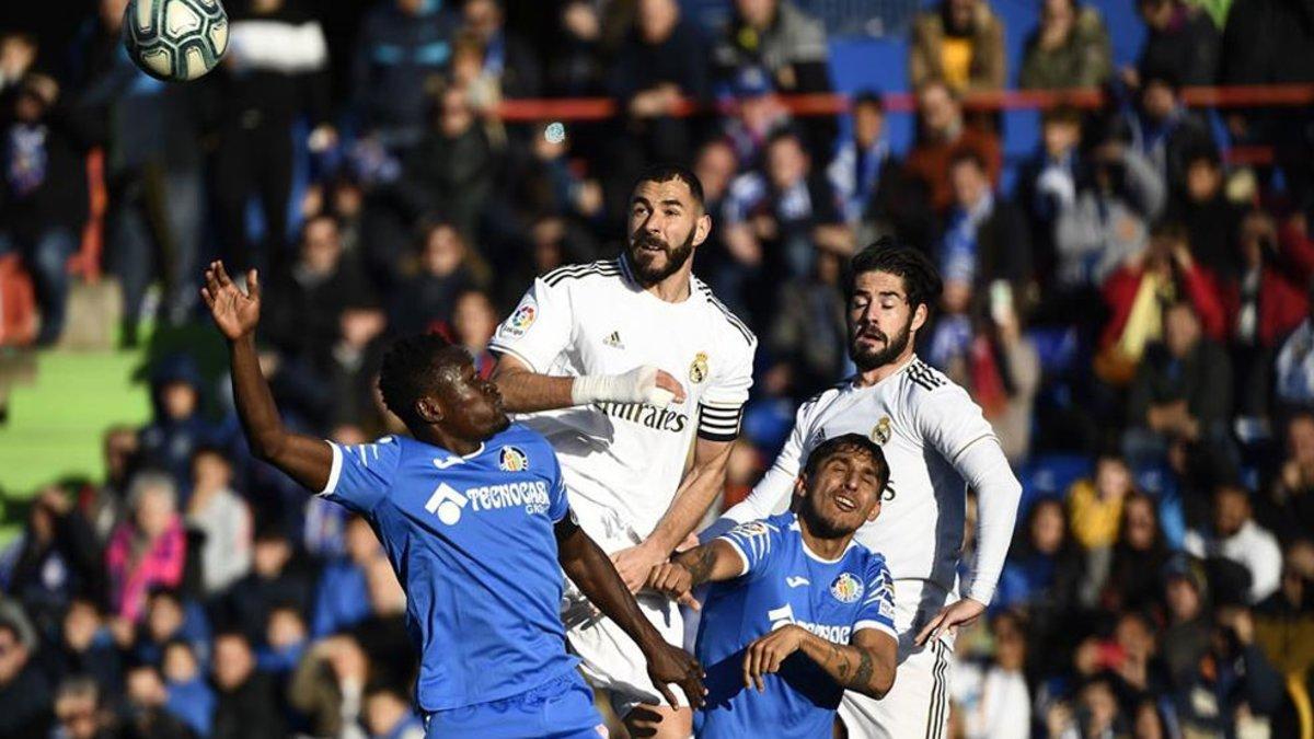 El Real Madrid fue el útimo equipo capaz de marcarle al Getafe en Liga