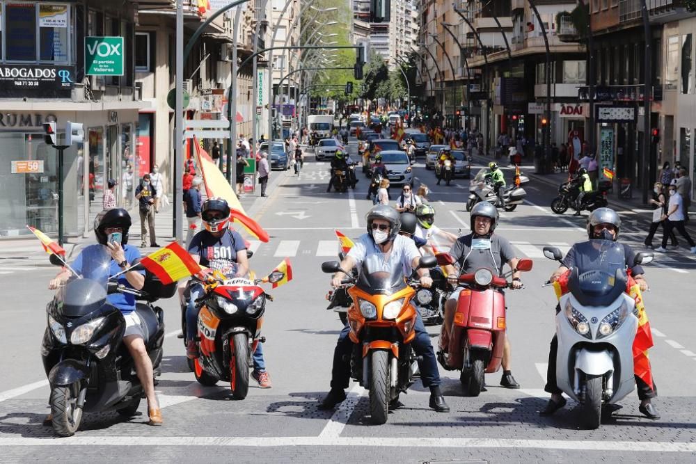 Manifestación contra el Gobierno de Sánchez