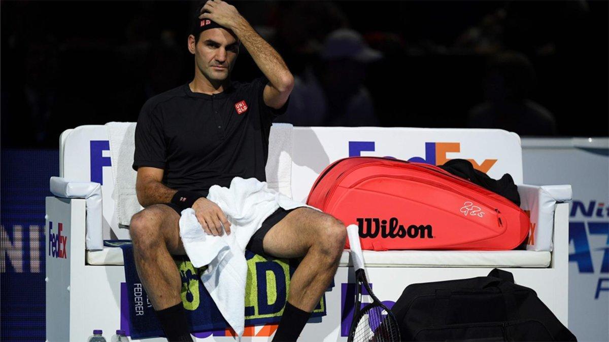 Federer no pudo pasar a la final de 'Maestros'