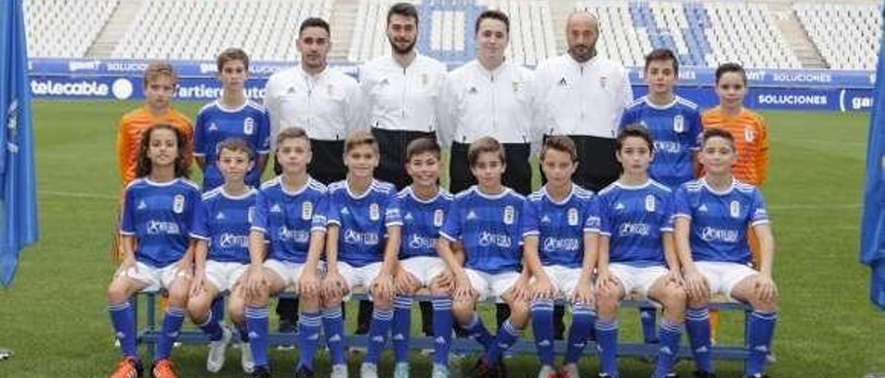 Real Oviedo de Primera alevín.