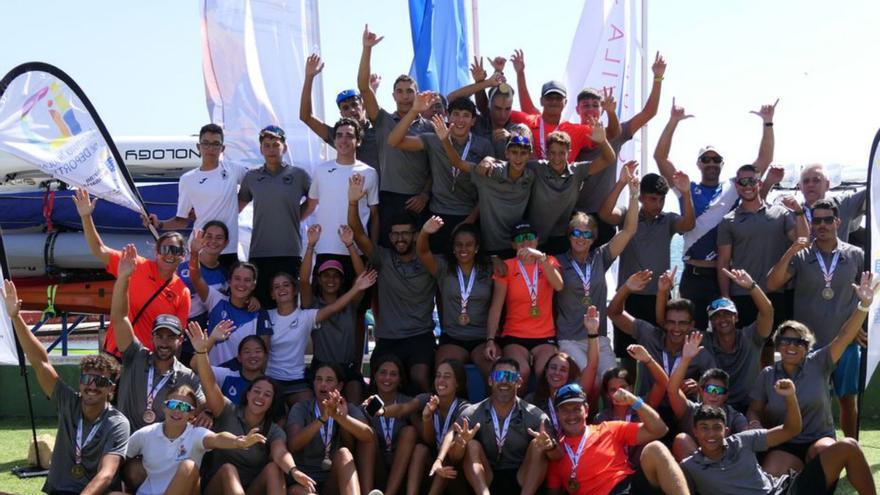 El Club Amigos, de Las Alcaravaneras, se corona campeón de España