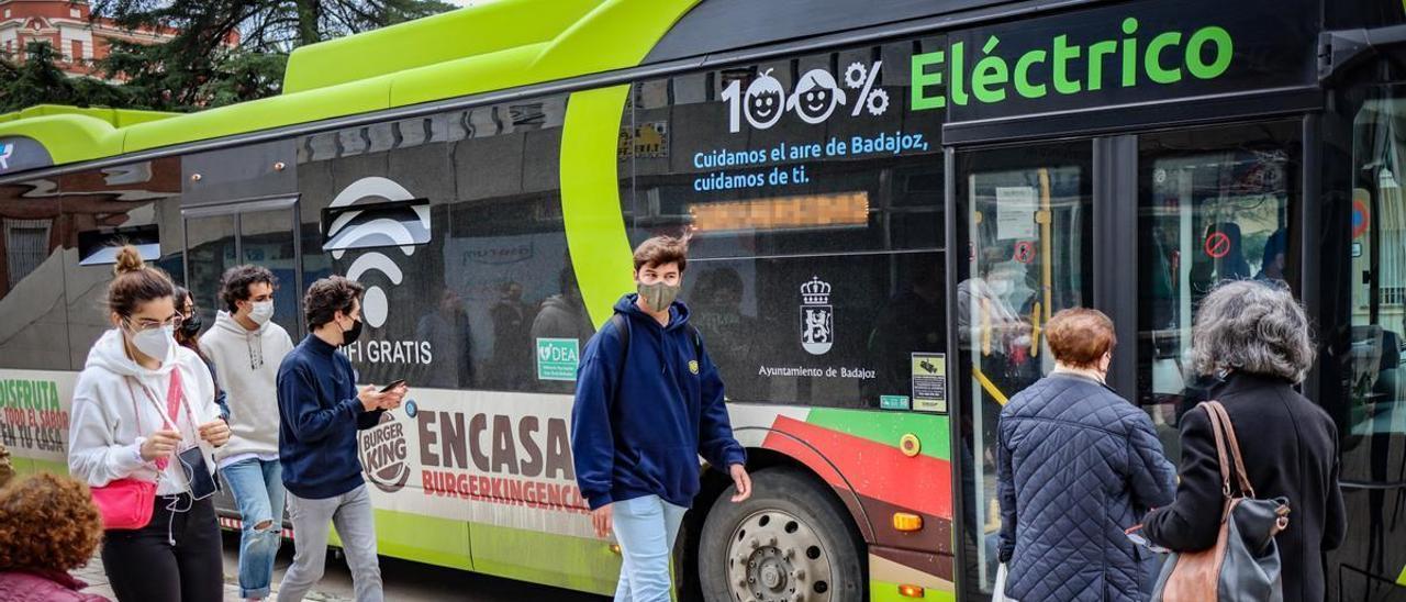 Un autobús eléctrico. Plasencia licitará en breve la adquisición de cuatro.